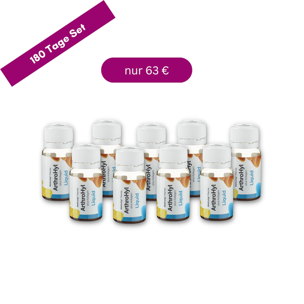 ArthroHyl plus Kollagen Ampullen Sets - ideal für unterwegs!