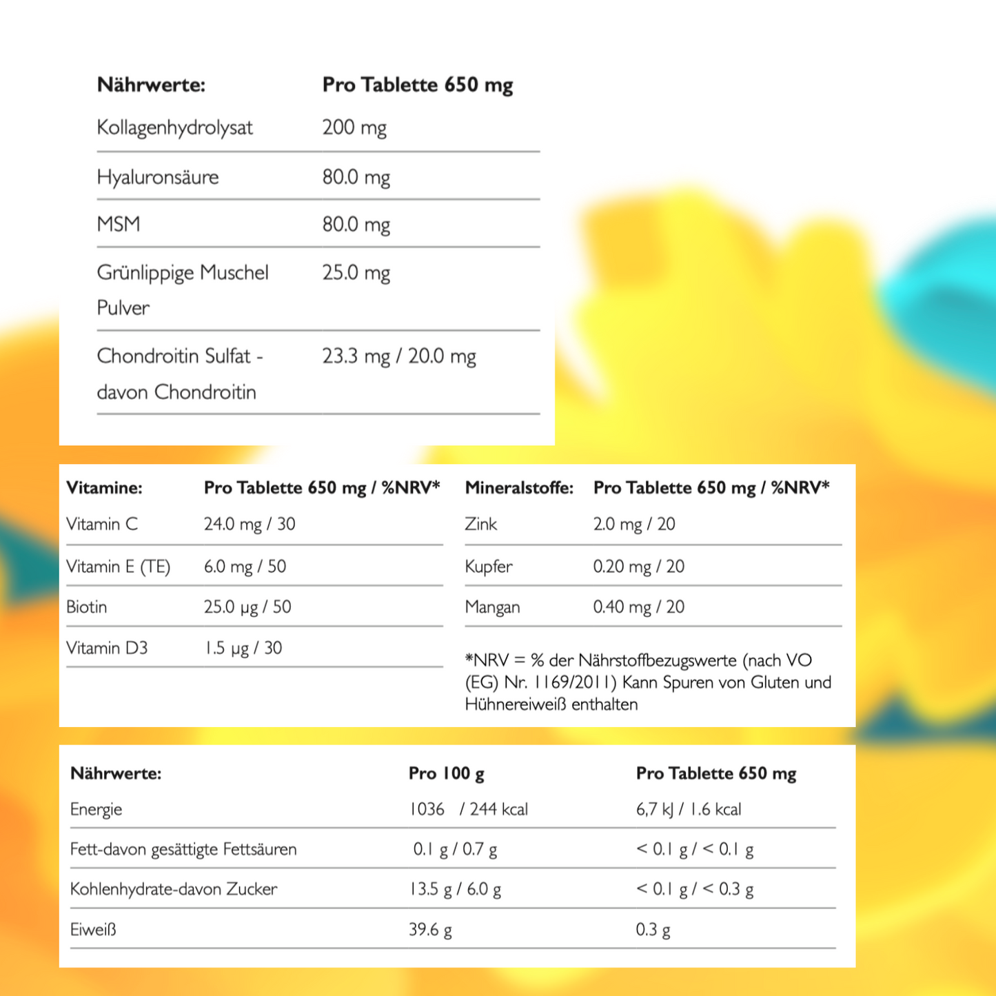 ArthroHyl plus Kollagen Aktiv Tabs - 60 Tabletten